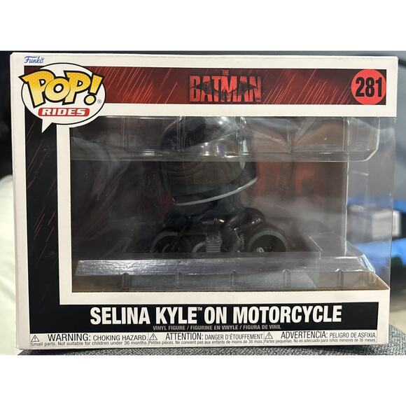 Funko Pop! Movies: The Batman - Selina Kyle on Motorcycle - Picture 1 of 1